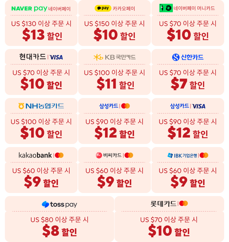 메가 썸머 세일: 알리익스프레스 6월 할인 정보(+추가정보) 5 카드할인